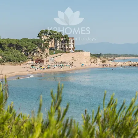 In L Escala Near Empuries Ruins * L' Escala